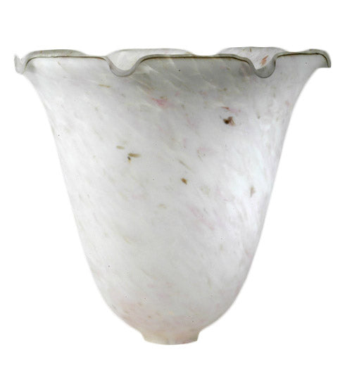 Meyda Lighting 10" Pink Dappled Shade Glass