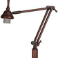 Meyda Lighting 11" Mahogany Bronze Swing Arm Floor Lamp Base