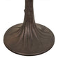 Meyda Lighting 11" Mahogany Bronze Tree Base Table Lamp