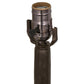 Meyda Lighting 11" Mahogany Bronze Tree Base Table Lamp