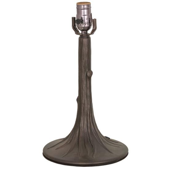 Meyda Lighting 11" Mahogany Bronze Tree Base Table Lamp