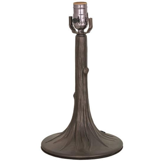 Meyda Lighting 11" Mahogany Bronze Tree Base Table Lamp