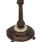 Meyda Lighting 14094 60" Mahogany Bronze Bridge Arm Floor Lamp Base