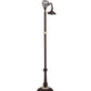 Meyda Lighting 14094 60" Mahogany Bronze Bridge Arm Floor Lamp Base