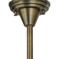 Meyda Lighting 147738 5" Antique Brass Pendant Light Hardware