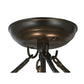 Meyda Lighting 15" 2-Light Timeless Bronze Semi-flush Mount Ceiling Light Hardware