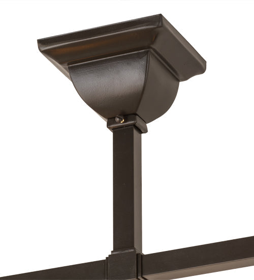 Meyda Lighting 15" 2-Light Timeless Bronze Semi-flush Mount Light Hardware