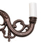 Meyda Lighting 16" 5-Light Mahogany Bronze Fancy Chandelier Hardware