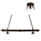 Meyda Lighting 18678 36" 2-Light Mahogany Bronze Island Pendant Light Hardware