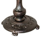 Meyda Lighting 20" Mahogany Bronze Bridge Arm Table Lamp Base Hardware
