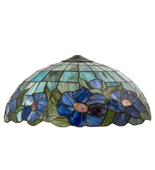 Meyda Lighting 20" Posy Multi-Colored Shade Glass