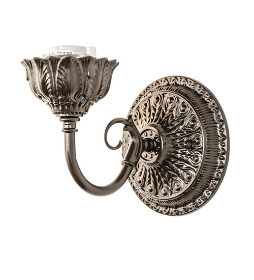Meyda Lighting 20105 5" Mahogany Bronze Wall Sconce Hardware