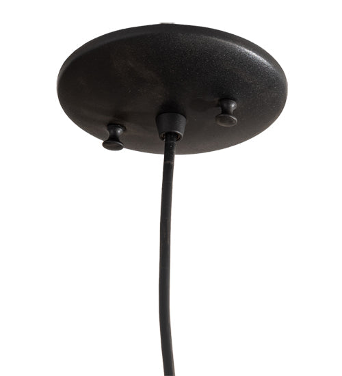Meyda Lighting 203701 5" Textured Black Pendant Light Hardware