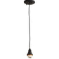 Meyda Lighting 203701 5" Textured Black Pendant Light Hardware