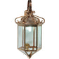 Meyda Lighting 21" Silicon Bronze Anza Lantern Wall Sconce With Clear Shade Glass