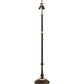 Meyda Lighting 210068 62" 3-Light Antique Brass Gloss Powder Coat Floor Lamp Base