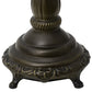 Meyda Lighting 22" 2-Light Mahogany Bronze Table Lamp Base
