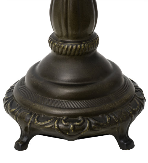 Meyda Lighting 22" 2-Light Mahogany Bronze Table Lamp Base