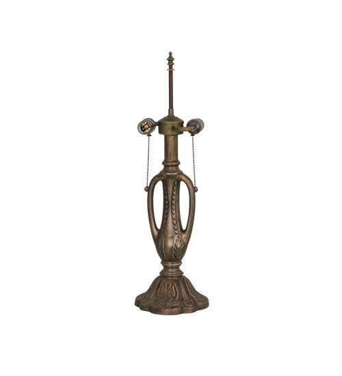 Meyda Lighting 24" 2-Light Vintage Copper Table Lamp Base