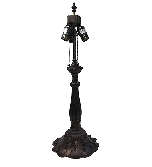 Meyda Lighting 24" 3-Light Lily Base Table Lamp Base