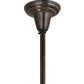 Meyda Lighting 24" 4-Light Antique Brass Chandelier Hardware