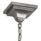 Meyda Lighting 24" 4-Light Nickel Chandelier Hardware