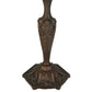 Meyda Lighting 24" Mahogany Bronze Lion Head Table Lamp Base