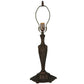 Meyda Lighting 24" Mahogany Bronze Lion Head Table Lamp Base