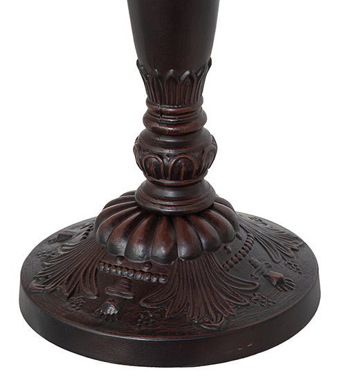 Meyda Lighting 253040 23" 2-Light Mahogany Bronze Table Lamp Base