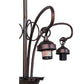 Meyda Lighting 25888 24" 3-Light Mahogany Bronze Chandelier Hardware