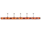 Meyda Lighting 259803 240" 24-Light Antique Copper Island Pendant Light With Madura Idalight Shade