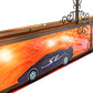 Meyda Lighting 259803 240" 24-Light Antique Copper Island Pendant Light With Madura Idalight Shade