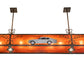 Meyda Lighting 259803 240" 24-Light Antique Copper Island Pendant Light With Madura Idalight Shade