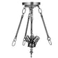 Meyda Lighting 26" 3-Light Mahogany Bronze Inverted Pendant Light Hardware