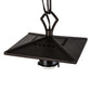 Meyda Lighting 27" 2-Light Mahogany Bronze Island Pendant Light Hardware