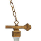 Meyda Lighting 28" 2-Light Cortez Gold Island Pendant Light Hardware