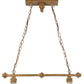 Meyda Lighting 28" 2-Light Cortez Gold Island Pendant Light Hardware