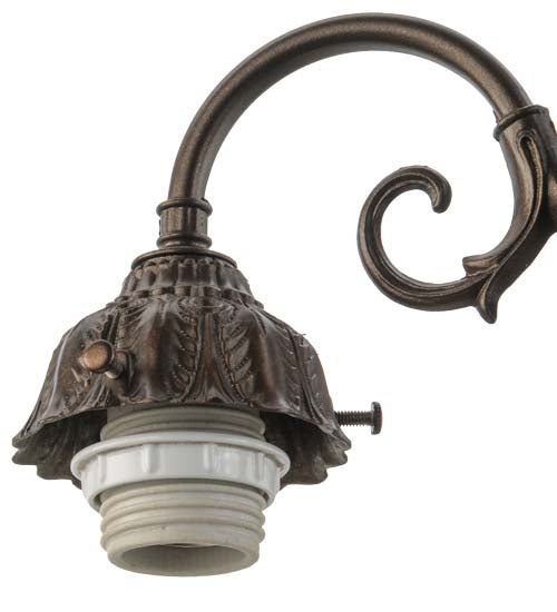 Meyda Lighting 28" 2-Light Mahogany Bronze Table Lamp Base