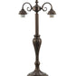 Meyda Lighting 28" 2-Light Mahogany Bronze Table Lamp Base