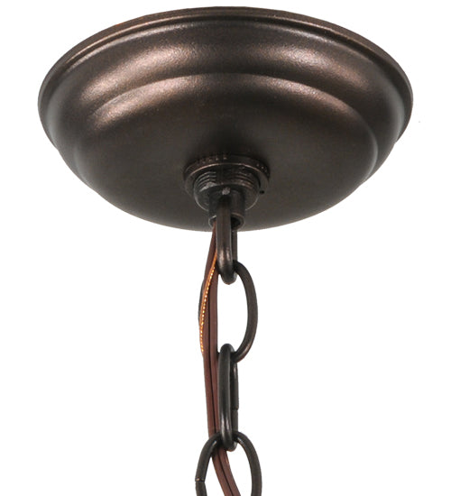 Meyda Lighting 29" 6-Light Mahogany Bronze Chandelier Hardware
