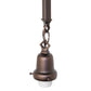 Meyda Lighting 29"H x 7"W Mahogany Bronze Bungalow Pendant Light Hardware