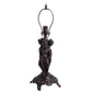 Meyda Lighting 3 Graces 15" Mahogany Bronze Table Lamp Base