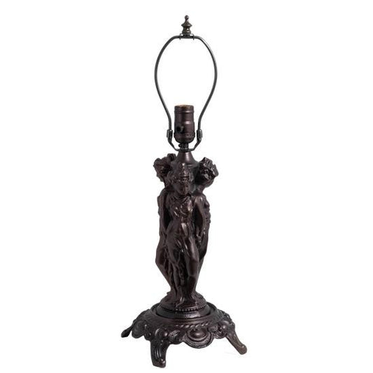 Meyda Lighting 3 Graces 15" Mahogany Bronze Table Lamp Base