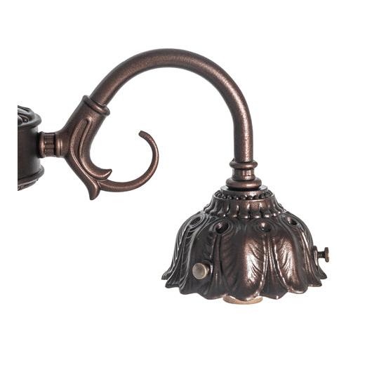 Meyda Lighting 3 Graces 23" 3-Light Mahogany Bronze Table Lamp Base