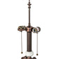 Meyda Lighting 3 Graces 28" 2-Light Mahogany Bronze Table Lamp Base