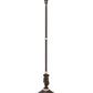 Meyda Lighting 3 Graces 65" Mahogany Bronze Floor Lamp Base