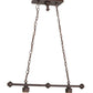 Meyda Lighting 32" 2-Light Mahogany Bronze Island Pendant Light Hardware