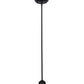 Meyda Lighting 34" Textured Black Mini Pendant Light Hardware