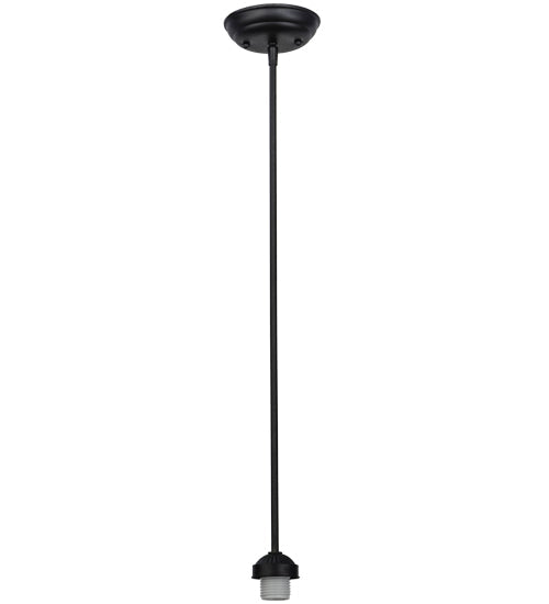 Meyda Lighting 34" Textured Black Mini Pendant Light Hardware