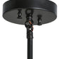 Meyda Lighting 36" Craftsman Brown Cone Rod Hanger Pendant Light Hardware